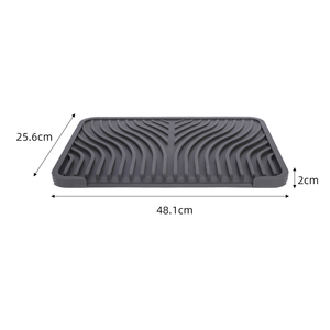 <span class=keywords><strong>Tapis</strong></span> <span class=keywords><strong>de</strong></span> séchage en silicone personnalisé pour évier <span class=keywords><strong>de</strong></span> <span class=keywords><strong>cuisine</strong></span> et salle <span class=keywords><strong>de</strong></span> bain, isolant thermique, pour la vaisselle - Product Image 6