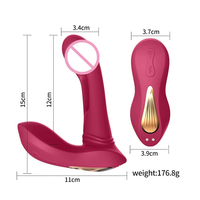 Vibromasseur féminin le plus vendu avec stimulation par tapotement, jouet sexuel portable pour hommes, femmes et adultes