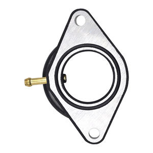 Interfaz de carburador de goma para <span class=keywords><strong>Yamaha</strong></span> YBR250 <span class=keywords><strong>YBR</strong></span> 250 cc, accesorios de motocicleta, colector de admisión - Product Image 4
