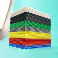 Feuille de plastique PP recyclé ondulé rigide certifiée ISO9001 JinMai, 4x8, taille personnalisée, 12 mm, haute qualité, écologique, ignifuge