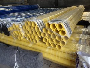 Top-Tier Black Oval Galvanized Steel EMT Pipe with <b>Plastic</b> Coating Beveled Ends for Urban Drainage Systems SABS & GS Certified - Product Image 2
