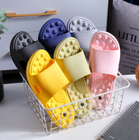 Chaussons de massage pour femmes en PVC, acupression, réflexologie, pour la maison