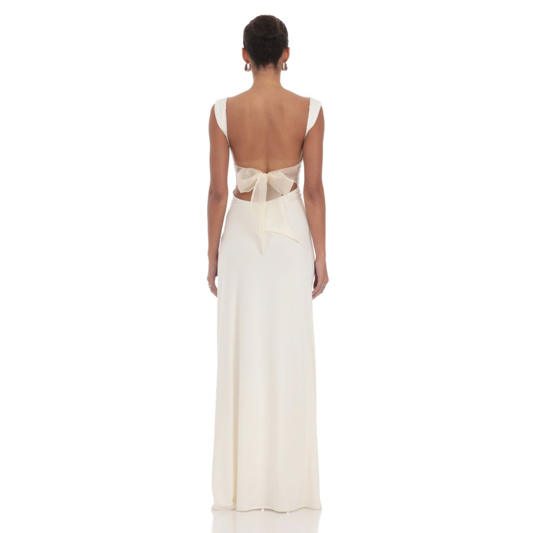 Elegant White Evening Gowns Luxurious Party Dresses
