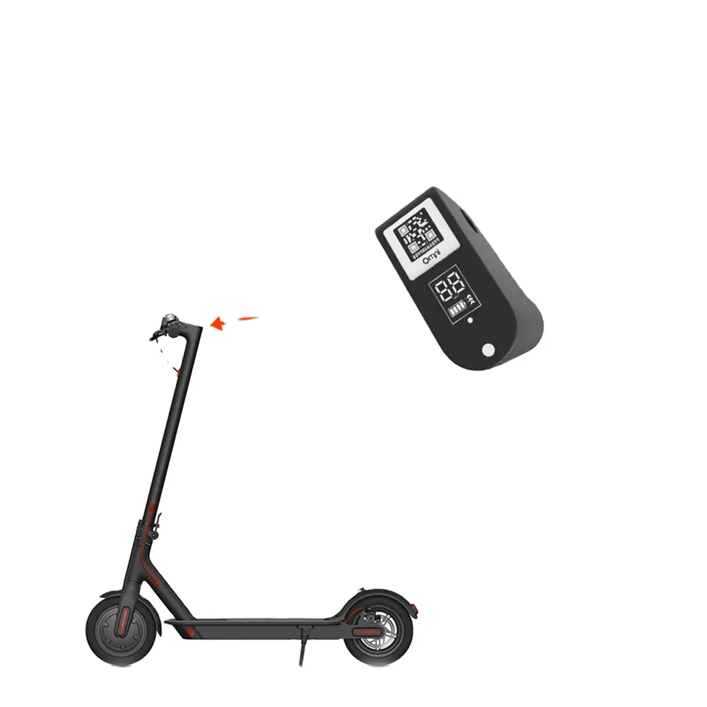شعبية بيع Omni تقاسم E الدراجة IOT جهاز مخصص قفل ذكي APP مسح رمز الاستجابة السريعة
