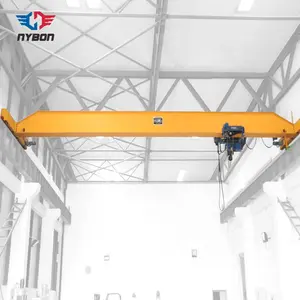 Span 30m perjalanan Girder tunggal jembatan Overhead Crane 30 Ton 25 Ton dengan Hoist