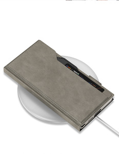 Étui pour <span class=keywords><strong>Galaxy</strong></span> S25 <span class=keywords><strong>Ultra</strong></span> avec porte-cartes intégré et fentes latérales pour cartes, compatible S24 <span class=keywords><strong>Ultra</strong></span> S25 <span class=keywords><strong>Ultra</strong></span>, protection anti-chute type portefeuille - Product Image 4