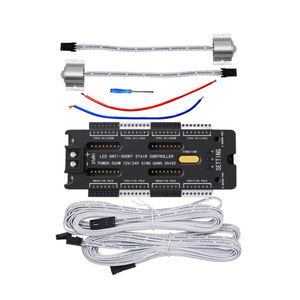 ชุดไฟ LED แบบแท่งอะลูมิเนียมพร้อมเซ็นเซอร์ตรวจจับความเคลื่อนไหวอัจฉริยะ ป้องกันไฟฟ้าลัดวงจร แบบต่อเนื่อง พร้อมตัวควบคุมไฟบันได LED - Product Image 1