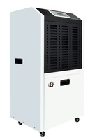 Déshumidificateur à compresseur 138L, nouvelle couleur, pour salle de culture et sous-sol, avec contrôle de l'humidité, idéal pour usage commercial