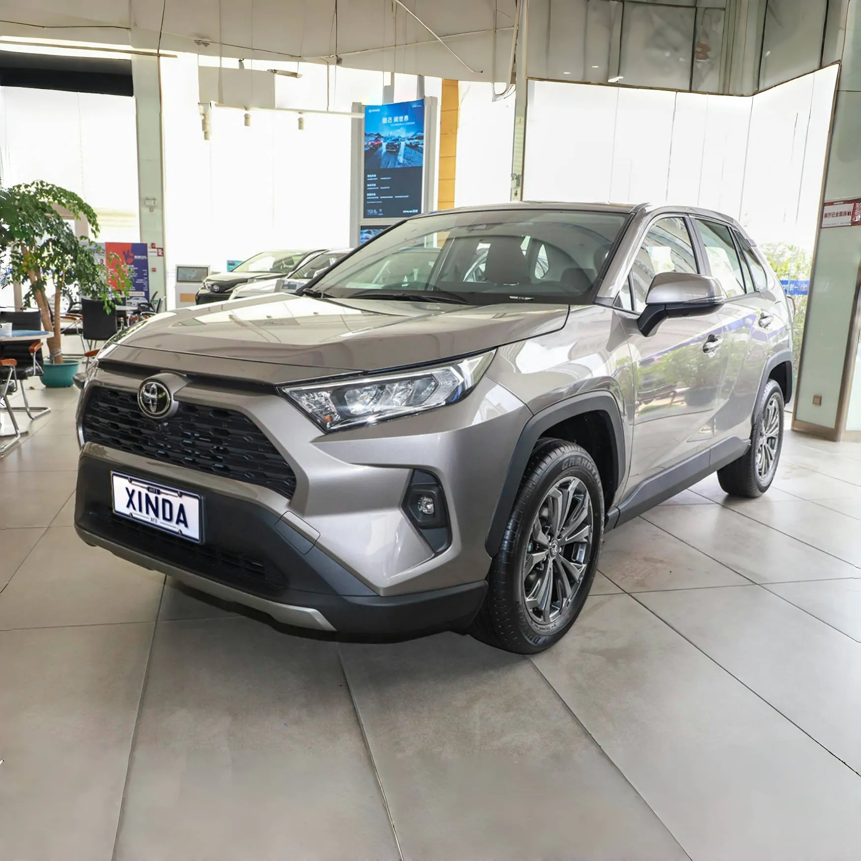 2024 De Voitures Ocasión De Coche Xa30 Techo Híbrido Logo V Toyota Rav4 Suv