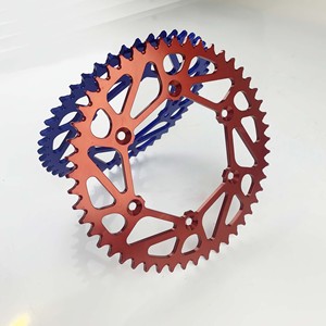 ชุดเฟืองท้ายมอเตอร์ไซค์ ชุดเฟืองหลังสำหรับมอเตอร์ไซค์แบบยูนิเวอร์แซล จานโซ่หลังมอเตอร์ไซค์ - Product Image 2