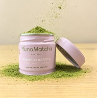Boîte à thé en métal de luxe rose mat 30g 50g pour poudre de matcha avec joint intérieur hermétique, petits sachets en aluminium pour le fond des boîtes à matcha