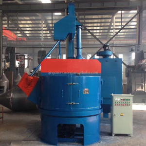 Q35 Serie Rotierende Drehtisch-Strahlreinigungsmaschine für Aluminiumlegierungsfelgen-Oberflächen mit PLC-Motor zum Polieren - Product Image 4