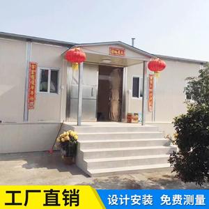 <b>Sandwich</b> <b>Panel</b> House Rectangle Fire Resistant Industrial Prefab Structure Outdoor Use - Product Image 5