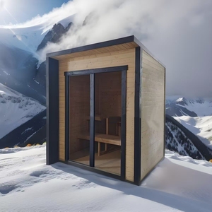 Sauna in Cedro Rosso con una Piacevole Fragranza che Calma i <span class=keywords><strong>Nervi</strong></span> e Favorisce il Sonno e la Tranquillità Mentale - Product Image 1