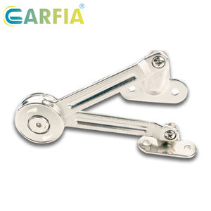 <span class=keywords><strong>Garfia</strong></span> Bisagra de elevación y soporte para puerta de armario de cocina, de aleación de zinc niquelada, con ajuste de tapa abatible y cierre suave, Modelo LS-04 - Product Image 3