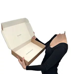 Personalizza a buon mercato simpatico marmo bianco blu stampa 3D vero visone ciglia Organizer scatola di carta personalizzata con specchio