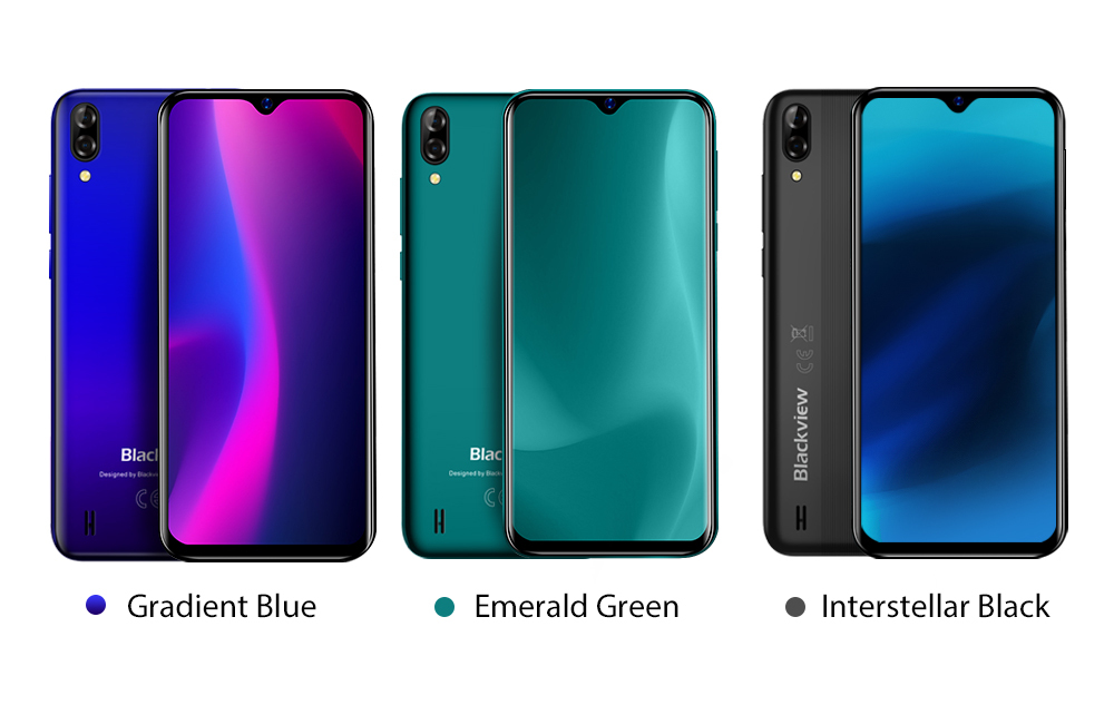 Blackview A60 6.1 Pouces Waterdrop Encoche Écran 4080mAh Grande Batterie moins cher 3g android téléphone portable