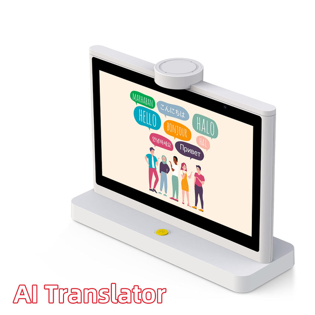 10.1 Inch AI Powered Language Translator Device Real Time Voice Video Translation Supports 37 Languages Type-C Charging