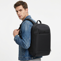 Mochila Ejecutiva Oxford Impermeable con Compartimento Independiente para Laptop de 15.6 Pulgadas, Diseño Delgado y Moderno
