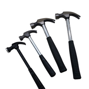 Mini marteau Hongzun à tête ronde de type griffe, outil à usage domestique avec manche en fibre recouvert de plastique - Product Image 4