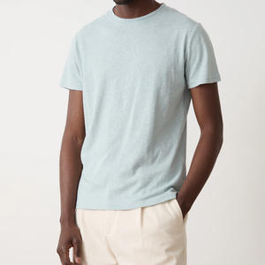 Lightweight Solid <b>Mens</b> <b>T</b> <b>Shirt</b> Premium 100% Cotton Custom Printed Silk Screen Printing Slim <b>Fit</b> Quick <b>Dry</b> Breathable - Product Image 4