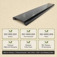 Tira de Barrera Térmica de Nylon PA66 GF25 Moderna al por Mayor para Aislamiento Térmico en Fachadas de Muro Cortina de Aluminio con Rotura de Puente Térmico y Puertas