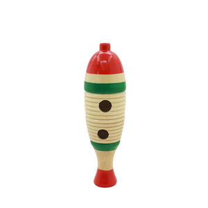 Instrumento de percusión Orff al por mayor: Campana de rana, guiro de pez, instrumentos de enseñanza musical - Product Image 2