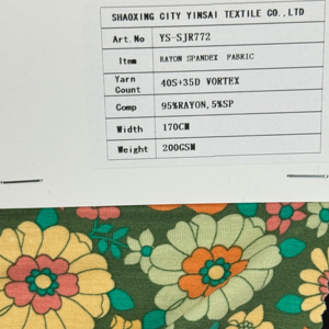 <span class=keywords><strong>Tissu</strong></span> extensible <span class=keywords><strong>imprimé</strong></span> en <span class=keywords><strong>viscose</strong></span> pour printemps été poids moyen Spandex <span class=keywords><strong>imprimé</strong></span> en <span class=keywords><strong>viscose</strong></span> tricot <span class=keywords><strong>jersey</strong></span> unique pour <span class=keywords><strong>tissu</strong></span> vestimentaire - Product Image 5