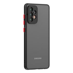 Top qualité Coloré Bouton Peau Tactile Sentiment Translucide Mat Givré Cas de Téléphone pour Xiaomi 11 Lite 5G NE 11T - Product Image 5