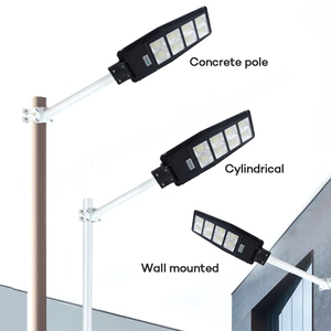 โคมไฟแอลอีดีติดถนนพลังงานแสงอาทิตย์100W/200W/300W IP65ควบคุมระยะไกลสำหรับกลางแจ้ง ABS โคมไฟพลังงานแสงอาทิตย์รุ่นใหม่ - Product Image 6