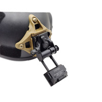 Support de casque tactique en aluminium Accessoires de casque rapide pour outils de vision nocturne Accessoires de support