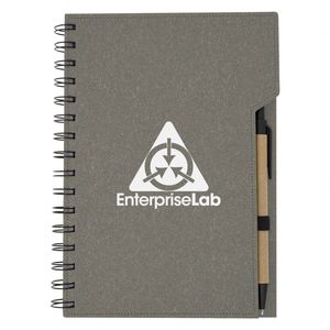 New Arrival Customized Portable A5 Spiral Bound Journal Notebook Eco Recycled Cardboard Hard Sticky Notes Flags Office <b>Notepad</b> - Product Image 5
