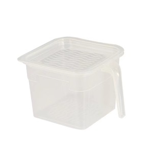Boîte de rangement de cuisine, organisateur de réfrigérateur, boîte en plastique transparente, contenants hermétiques pour la congélation des aliments, maison - Product Image 6