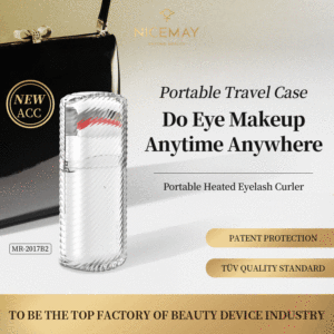 Recourbe-cils chauffant - Chauffage rapide en 5 secondes, rechargeable par USB-C, outil de maquillage portable, cadeau pour femmes - Product Image 2