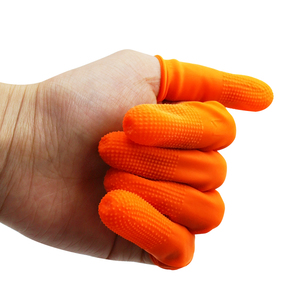 Găng Tay Bảo Vệ Đầu Ngón Tay 100 Chiếc, Bộ Bọc Ngón Tay Bằng Cao Su Thiên Nhiên Chống Trượt, Chống Tĩnh Điện, Dụng Cụ Làm Móng Bền - Product Image 3