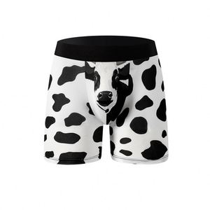 Boxers Confortables Mi-Longs pour Hommes et Jeunes, à Motif Dessin Animé 3D, à Devant Plat, Séchage Rapide et Élastiques, ODM - Product Image 3