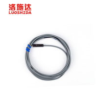 Sensor de Proximidad Inductivo Cuadrado LUOSHIDA Q5501NO-F de Alta Calidad y Precisión, Teoría de Corrientes de Foucault, Salida NPN/PNP, Tipo Tornillo