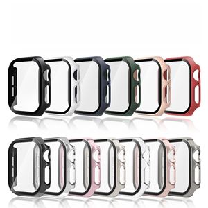 Accessoires pour montre intelligente pour adultes pour <span class=keywords><strong>Apple</strong></span> <span class=keywords><strong>Watch</strong></span> Series 11 10 Protection d'écran en verre trempé Housse pour montre intelligente - Product Image 6