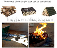 Machine de fabrication de briquettes de biomasse écologiques à partir de sciure de bois, de paille et de coques de riz, ligne de production de briquettes de biocharbon