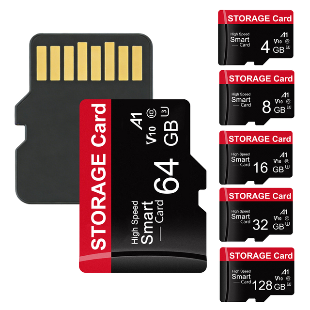 Wholesale Custom Factory Price Memory Card 64G 128G TF Card SD Card 32GB C10 U3 MINI SD 32GB 8 for DVR Security Cameras  Phone