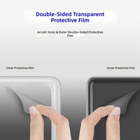 Étui de protection personnalisé en acrylique transparent pour liseuse Kobo Libra Color 2 Tolino Vision 6 de 7 pouces
