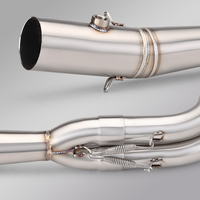 Nouveau collecteur d'échappement avant modifié pour moto Vulcan S650 650s VN650 EN650 Pit Bike, avec DB Killer 51MM