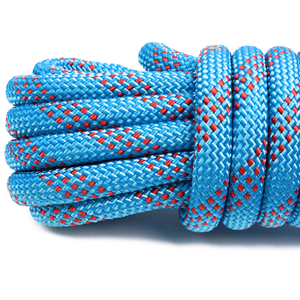 Cordes de sécurité pour l'escalade à haute résistance <span class=keywords><strong>avec</strong></span> mousquetons, robustes pour l'escalade en plein air, l'alpinisme, le sauvetage, durables - Product Image 3