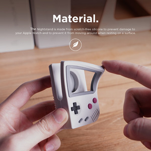 ที่ตั้งยางซิลิโคนสำหรับชาร์จ <span class=keywords><strong>Apple</strong></span> <span class=keywords><strong>Watch</strong></span> 7 6 8 9 10 <span class=keywords><strong>SE</strong></span> ดีไซน์เล่นเกม - Product Image 3