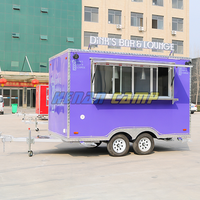 Chariot fausse glace électrique à trois roues pour chien, camion de nourriture Diesel, vélo, moto, café, moto, nourriture, caravane