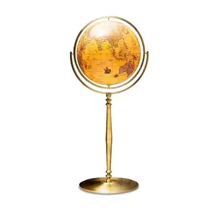 Винтажный журнальный плакат, ретро мир, глобус 16 дюймов, Современная Карта мира, Декор, напольный светильник с подсветкой, земной шар