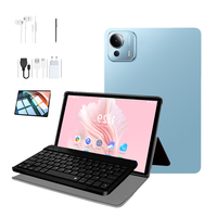 Tablette PC portable téléphone Tablette Tableta Office Professional 10,1 pouces Wifi Clavier Android 15 8 Go + 256 Go Double caméra Appel par carte SIM