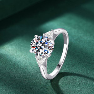 Oval Cut D Moissanite <strong>Ring</strong> GRA Certification <strong>Ring</strong> <strong>925</strong> Sterling <strong>Silver</strong> Engagement <strong>Ring</strong> <strong>With</strong> Moissanite Diamond for Women Gift - Product Image 6
