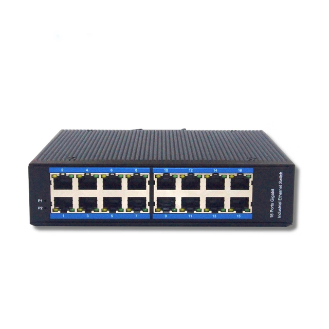 48 Port Poe Switch 24 Port Poe Switch DIN Rail Industrial Grade 16 Port Gigabit Ethernet Network Switch