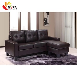 أريكة زاوية بتصميم عصري لغرفة المعيشة، أريكة على شكل حرف L، أريكة قماشية حديثة بثلاثة مقاعد - Product Image 3